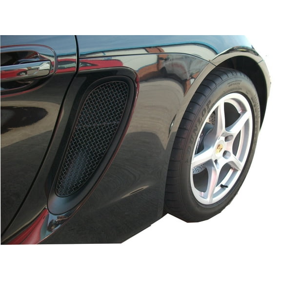 Porsche Cayman/Boxster 981 (All) - Side Vents Grill Set - Black finish (2012 to 2016)