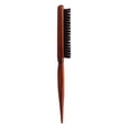 thumbnail image 1 of Brown Plastic Hair Comb for Daily Use Ergonomic Design Suitable for All Hair Types 1 Piece, 1 of 8