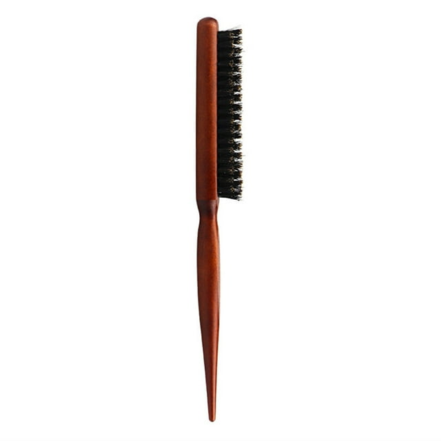 Brown Plastic Hair Comb for Daily Use Ergonomic Design Suitable for All Hair Types 1 Piece