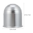 thumbnail image 2 of WEUVEB 4Ud Protectores Para Acoplamiento De Remolque Plata Con Anillo De Para Uso Universal En Autos, 2 of 5