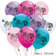 thumbnail image 3 of 10 piezas/lote de globos de látex de alta calidad para decoración de fiestas de niñas, muñecos de monstruo divertidos a la moda, globos de princesa para fiestas de 12 pulgadas, 3 of 5