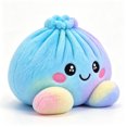 thumbnail image 3 of Mystery Rainbow Plush Dumpling Squishy, Cute Stuffed Dumpling Squishies Plushies Fidget Toy, Christmas Collectible Stress Relief Gift with Simulated Steamer & Fuzzy Handle, 3 of 11