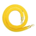 thumbnail image 2 of 1Pcs Queue Line Barrier Rope 1.5M Velvet Playground Theaters Hotel Yellow, 2 of 8