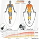 thumbnail image 5 of Cuerda de saltar con peso con contador, ideal para entrenamiento, 2 modos de cuerda de saltar de ejercicio para adultos Ormromra, 5 of 5