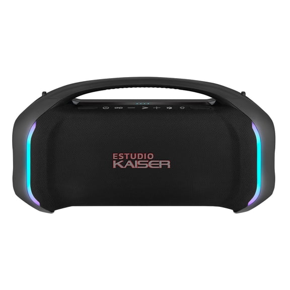 Bocina Portátil Bluetooth Kaiser KXB-2107 200 W RMS con IPX6 y Luz LED