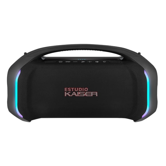Bocina Portátil Bluetooth Kaiser KXB-2107 200 W RMS con IPX6 y Luz LED