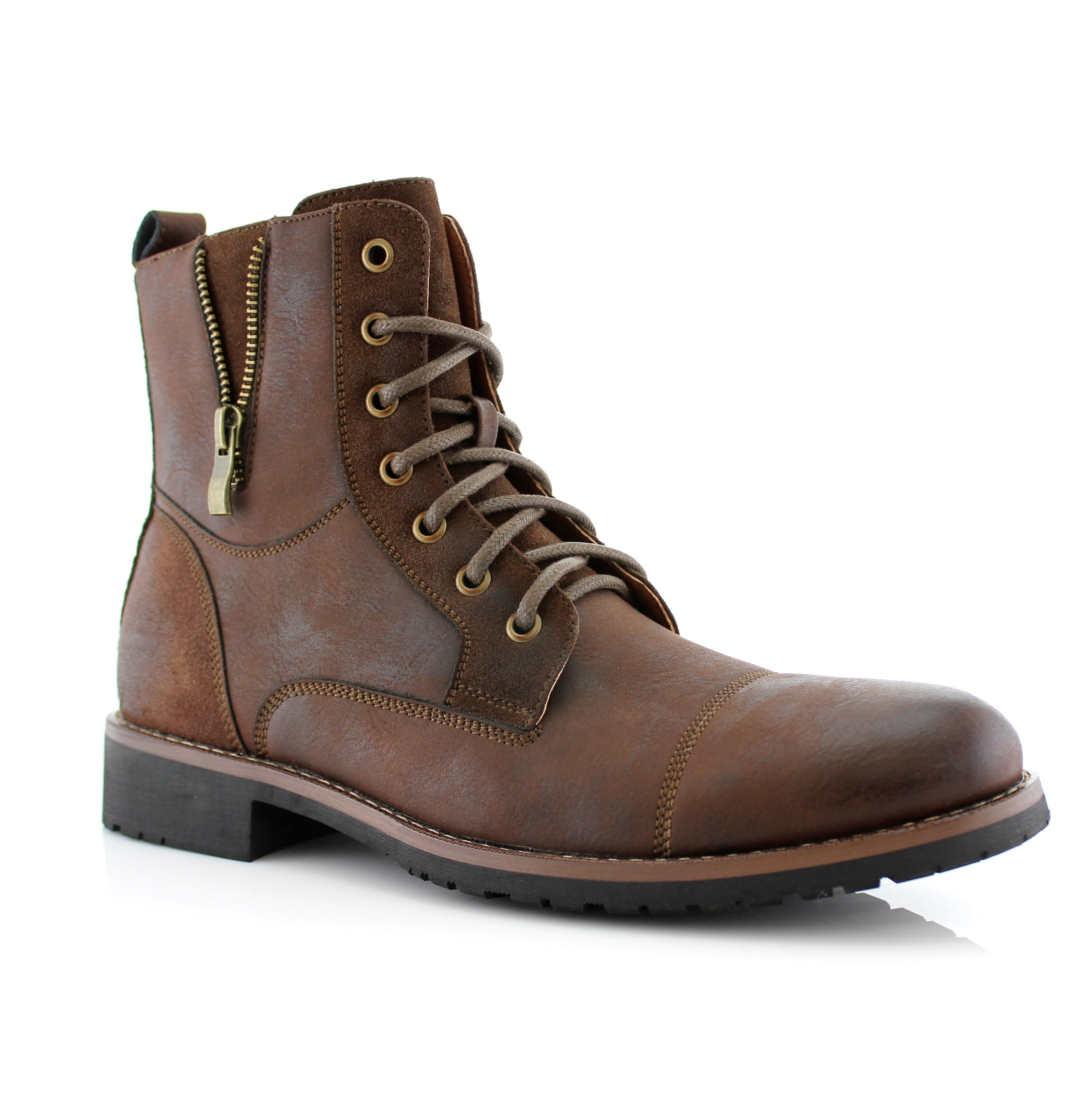 Ferro Aldo Reid MFA808561B Stylish Zipper Boots for Work and Casual ...