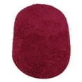 thumbnail image 5 of Rewera Memory Foam Bath Mat Non Slip Super Absorbent Bathroom Rug Carpet Wine Red (60*40), 5 of 8