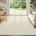 thumbnail image 2 of Garvee Ultra Soft Area Rug, 10'x13' Fluffy Area Rug Non Slip Rug for Living Room Bedroom Home Decor Carpet, Off-White, 2 of 9