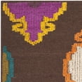 thumbnail image 4 of SAFAVIEH Suzani Tobin Colorful Geometric Wool Area Rug, Brown/Multi, 3' x 5', 4 of 6
