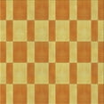 thumbnail image 1 of Ahgly Company Indoor Square Patterned Sedona Brown Novelty Area Rugs, 6' Square, 1 of 6
