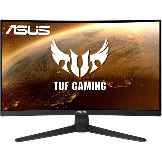 Monitor Gamer Curvo 23.8 ASUS TUF Gaming VG24VQ1BY 1ms 165Hz Full HD VA LED HDMI FreeSync Bocinas negro
