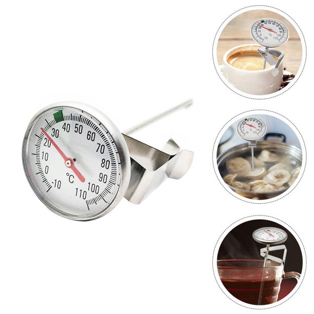 IFANLANDOR 1Jgo Termómetro Preciso De Cocina Con Sonda De Acero Para Medir Temperaturas En Casa