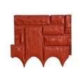 thumbnail image 2 of ERTZAE Faux Stone Edging For Landscaping,1Pc Brown 10.16X8.66In Stone Brick Garden Edging Border,Decorative Imitation Stone Garden Fence,Plastic Rocks For Landscaping,Artificial Stone Edging, 2 of 9