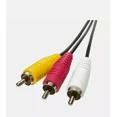 thumbnail image 2 of 2 Pcs 3-Rca (L + R + V) 3 Rca Male To 3 Rca Male Audio Video Av Cable Cord 5Ft, 2 of 4