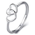 thumbnail image 2 of onlyliua Liquidación de Rebajas de Hoy Anillos - Anillos de Mujer de Tamaño Ajustable - Anillos Elegantes para Hombres y Mujeres - Regalos para Situaciones Especiales Tamaño Ajustable Aplicable, 2 of 7
