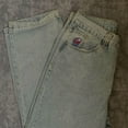 thumbnail image 2 of Pantalones vaqueros Wang con bordado Y2K para hombre y mujer, ropa de calle, pantalones vaqueros holgados, pantalones vaqueros para niño grande, pantalones Cargo rectos simples de ocio, 2 of 4