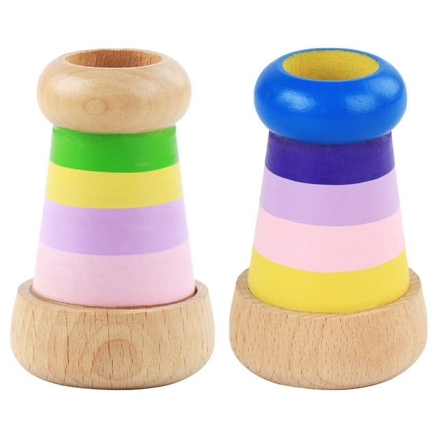 MasteelfCA 2pcs Charming Effect Kaleidoscope Poly Prisms Kaleidoscope Toy Educational Toy