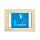 thumbnail image 1 of Londres geografía coordenadas trave Escritorio de madera Arte Pintura 5x7 pulgadas marco de foto foto, 1 of 4