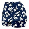 thumbnail image 6 of Wxolcjlv Women's Lily Floral Print A Line Mini Skort High Waist Stretch Fit Sport Built‑In Shorts Athletic Bottoms, 6 of 7
