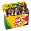 (2 Pack) Crayola 64 count crayons with built-in sharpener