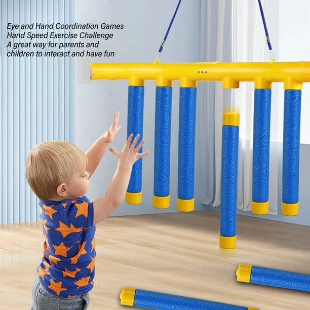Juego De Palos De Captura, Ajuste De 3 Engranajes, Juego De Palos Que Caen, Función De Sonido, USB, Amarillo Y , 1200mAh, Regalo Para Niños | en línea