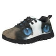 thumbnail image 1 of Pzuqiu Cat Eye Big Girls Sneakers Size 2 Breathable Tennis Running Shoes Comfy Walking Shoes Lightweight Athletic Shoes, 1 of 7