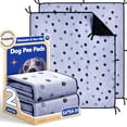 thumbnail image 1 of Almohadillas para orinar lavables Fostanfly para perros, paquete de 2 unidades, 54 x 54 cm, 1 of 8