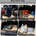 thumbnail image 3 of FOR U DESIGNS Boho Mandala Flower Paw Print Trunk Cargo Liner All Weather Heavy Duty Non-Slip Car Trunk Mat Easy Clean Rear Protection for SUV Truck Sedan, 3 of 7