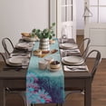 thumbnail image 3 of Flower Spot Distressed Gradient Shade Table Runner Wedding Party Decoration Kitchen Tablecloth Placemats Christmas Centerpiece, 3 of 5