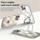 thumbnail image 3 of Funda para iPhone 16 Pro compatible con soporte MagSafe, cubierta transparente de policarbonato., 3 of 5