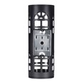 thumbnail image 4 of Pantalla De Doble Cabezal Ip65, Accesorios De Iluminación Led Impermeables Para Pared, Lámpara De Pared Para Exteriores, Enchufe E27 Sin Bombillas Monstrate HA024626-01, 4 of 6