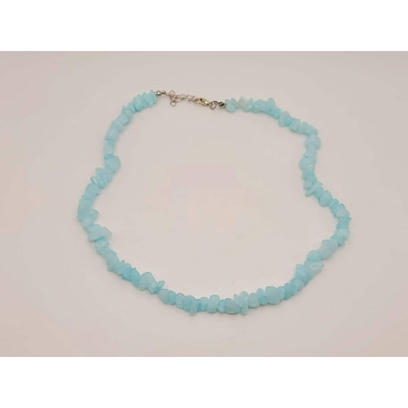 Blue Chalcedony Choker necklace Powerful necklace Healing Energy Crystal