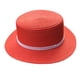 thumbnail image 1 of Sombrero de ala ancha y plana con parte superior de perla para mujer, de circunferencia de 56 a 58 cm, sombrero para el sol, plegable, para exteriores, para verano, 1 of 5