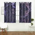thumbnail image 2 of MKHERT Fairy Birds Window Curtain Kitchen Curtain 26x39 inch,Two Piece, 2 of 3