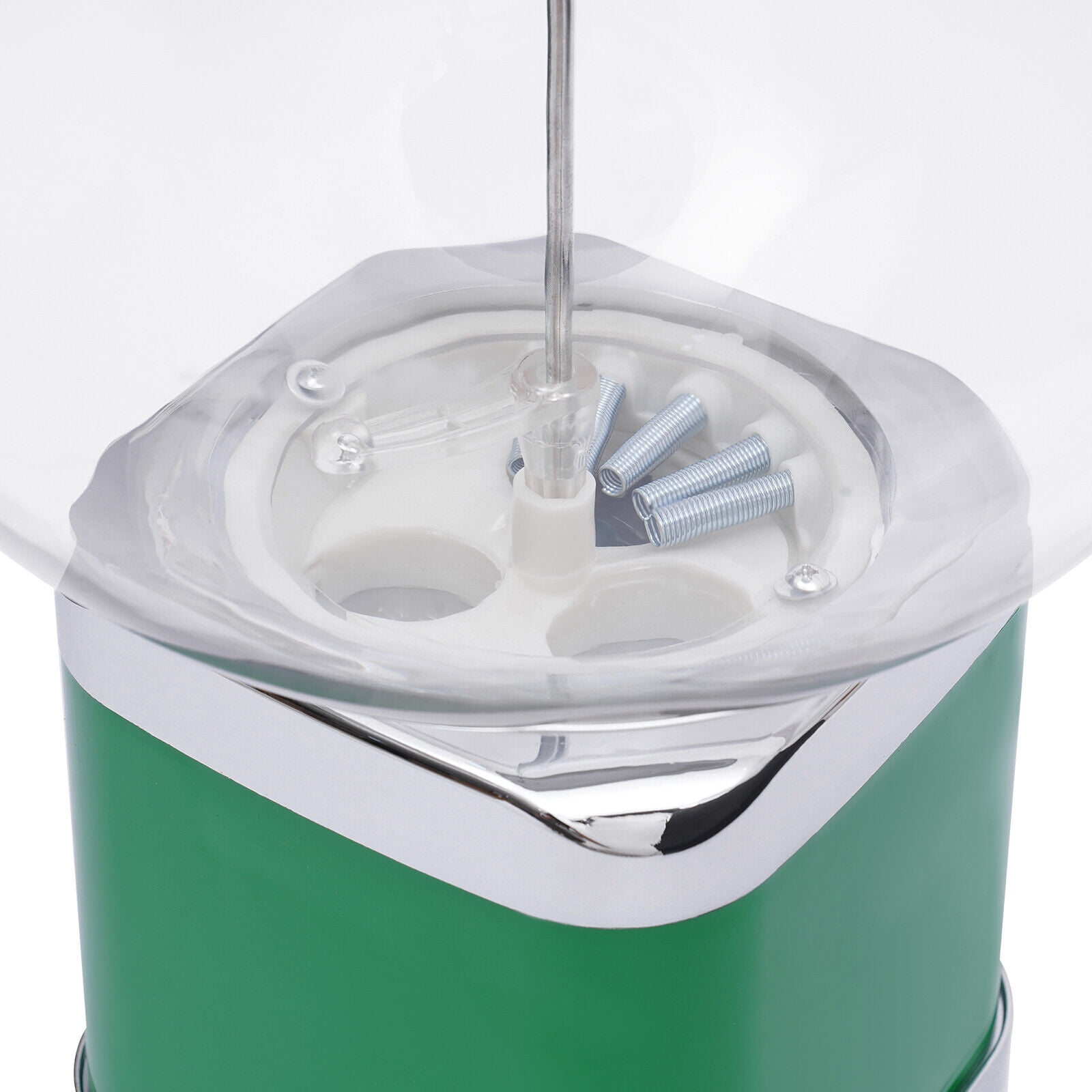 Red/White/Green Candy Gumball Capsule Toy Vending Device 1.26in Ball Bulk Vending Machine W/Key