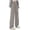 Khaki, variant on Krdevn Girls Drawstring Wide Leg Casual Pants Elastic High Waist Loose Flow Fit Soft Easy Care Trousers Street Sports School Daily All Season Versatile Wear,9-10 Years