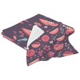 thumbnail image 2 of Tropical Fruits and Blooms 2 Piece Cotton Bath and Face Towel Set Soft and Absorbent, for Beach Pool Bathroom, 2 of 7
