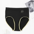 thumbnail image 2 of Ruimatai Women's Plus Size High Waist Underwear Seamless Breathable Comfortable Sexy Briefs Solid Color Panties for Daily Wear, 2 of 8