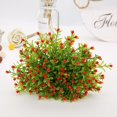 thumbnail image 4 of Artificial Plants Potted Green Plant Small Tree Grass Plants Pot Ornament Fake Flowers For Home Garden Decoration Wedding Party, 4 of 7