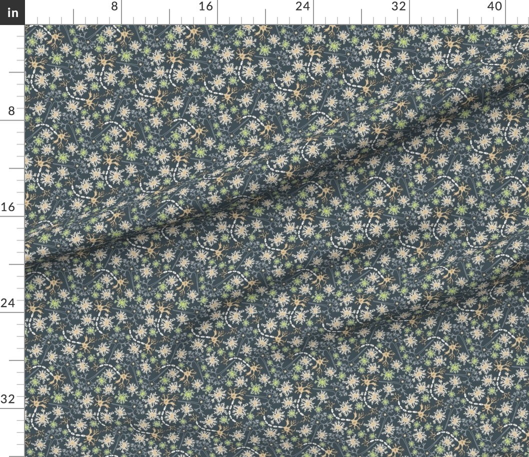 Black and Gray Neuron Wearable Art Tie