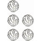 thumbnail image 3 of 5-Pack Food Grade Stainless Steel Mixing Balls for Small Shaker Bottles, Protein Shake Mixer Tool, 3 of 4