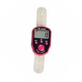 thumbnail image 2 of Langgg Bague de Piscine Électronique ABS Multifonctionnelle et Durable avec Compteur Sensible Rose Rouge, 2 of 6