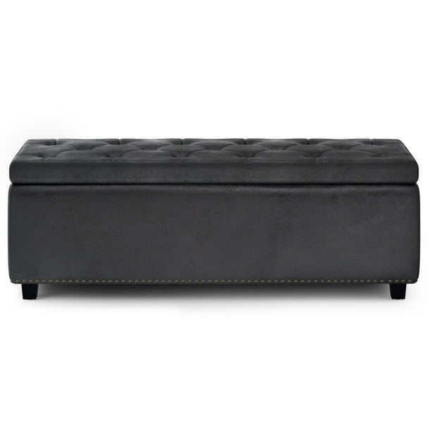Storage cube ottoman big lots. hamilton 48 in wide rectangle storage ottoman