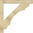 thumbnail image 3 of Ekena Millwork 4"W x 40"D x 40"H Olympic Block Rough Sawn Bracket, Douglas Fir, 3 of 4