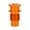 Orange color, variant on Yammee Rustproof Coated Bicycles Gear Shafts Fastener Bicycles Derailleurs Shafts Fixing Screw Enhances Durability