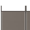 thumbnail image 5 of vidaXL 5-Panel Room Divider Anthracite 250x200 cm Fabric, 5 of 5