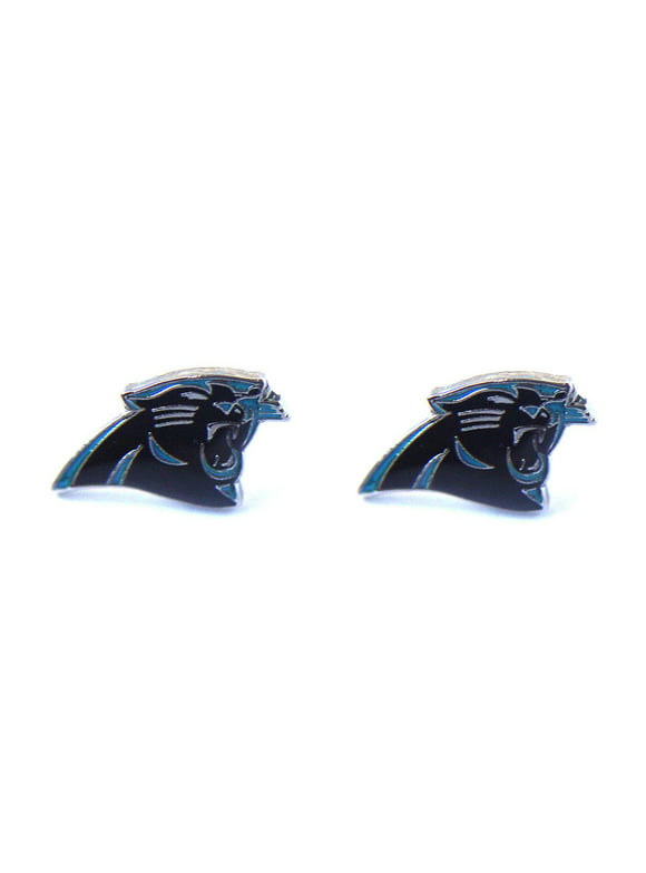 NFL Carolina Panthers Post Stud Logo Earring Set