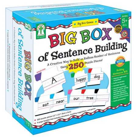 Key Education Publishing Big Box of Sentence Building Games Learning Materials for Age 5 and (Best Park Building Games)