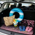thumbnail image 2 of KUIFORTI Cherry Blossom Car Trunk Liner Polyester Dustproof Scratch-Proof 29" x 39" Vehicle Interior Decoration Accessories Universal Fit for Most Car Models, 2 of 7